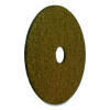 Black Diamond 1500 Grit Diamond Pad, 20" Diameter, Black And Yellow, 2/Carton