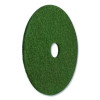 Black Diamond 3000 Grit Diamond Pad, 17" Diameter, Black And Green, 2/Carton