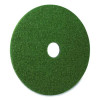 Black Diamond 3000 Grit Diamond Pad, 17" Diameter, Black And Green, 2/Carton
