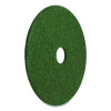 Black Diamond 3000 Grit Diamond Pad, 20" Diameter, Black And Green, 2/Carton