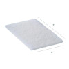 92-98 Light Duty Hand Pad, 6 x 9, White, 20/Carton