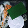 90-96 Medium Duty Hand Cleaning Pad, 6 x 9, Green, 20/Carton