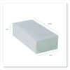 Melamine Block Erasing Sponge, 4.75" x, 2.65", 1.12" Thick, White, 24/Carton