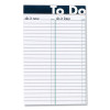 To Do Notepads, Randomly Assorted Headband Colors, List-Management Format, (50) White 5 x 8 Sheets