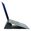 Foldio Laptop And Tablet Stand, +30 Tilt, 9.5" x 14.5" x 3", Black, Supports 7 Lb