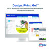 Laser/Inkjet Media Labels, Inkjet/Laser Printers, 2.75" x 2.75", Matte White, 9 Labels/Sheet, 70 Sheets/Box
