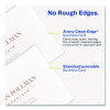Print To The Edge Business Cards With Sure Feed Technology, 2 x 3.5, White, 8/Sheet, 20 Sheets/Pack