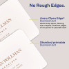 Print-To-The-Edge Business Cards With Rounded Corners, Inkjet, 2 x 3.5, White, 8 Cards/Sheet, 20 Sheets/Pack