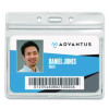 Id Badge Holder, Clear, 2.25 x 3.5 Insert, 50/Pack