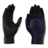 Industrial Nitrile Gloves, Powder-Free, Xx-Large, 3 Mil Thick, 9.5" Long, Black, 100/Box