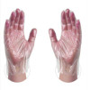 Polyethylene Food Safe Industrial Gloves, Powder-Free, Large, Clear, 500/Box