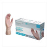 Vinyl Exam Gloves, Powder-Free, X-Large, 9.5" Long, Clear, 100/Box