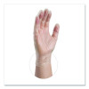 Vinyl Exam Gloves, Powder-Free, X-Large, 9.5" Long, Clear, 100/Box