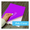 Spiral Notebooks, 1-Subject, Wide/Legal Rule, Randomly Assorted Cover Color, (70) 10.5 x 8 Sheets