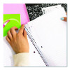 Spiral Notebooks, 3-Subject, Medium/College Rule, Randomly Assorted Cover Color, (120) 10.5 x 8 Sheets