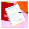 Spiral Notebooks, 3-Subject, Medium/College Rule, Randomly Assorted Cover Color, (120) 10.5 x 8 Sheets