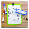 Whiteboard And Chalkboard Eraser, 5" x 2" x 1", White
