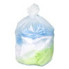 Global Ultra Plus Industrial Trash Bag, 45 Gal,16 Mic, 40 x 48, Natural, 80/Carton