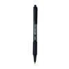 Soft Feel Ballpoint Pen Value Pack, Retractable, Medium 1 Mm, Black Ink, Black Barrel, 36/Pack