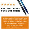 Soft Feel Ballpoint Pen Value Pack, Retractable, Medium 1 Mm, Black Ink, Black Barrel, 36/Pack