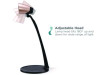 Modern Led Desk Lamp, Black/Rose Gold