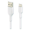 Boost Charge Usb-C To Usb-A Cable, 3.3 Ft, White, 2/Pack