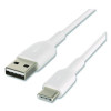 Boost Charge Usb-C To Usb-A Cable, 3.3 Ft, White, 2/Pack