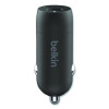 Boost Charge Usb-Pd Car Charger + Usb-C To Usb-C Cable, 30 W, Usb-C, Black