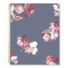Life Note-It Leah Weekly/Monthly Notes Planner, Floral Artwork, 11 x 8.5, Gray/Pink/White Cover, 12-Month (Jan To Dec): 2026