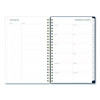 Ashlyn Weekly/Monthly Planner, Floral Artwork, 8 x 5, Navy/Multicolor Cover, 12-Month (Jan To Dec): 2026