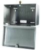 Surface-Mounted Paper Towel Dispenser, 12.13 x 6.13 x 7.25, Satin Stainless Steel