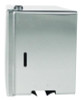 Surface-Mounted Paper Towel Dispenser, 12.13 x 6.13 x 7.25, Satin Stainless Steel
