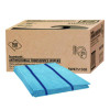 Antimicrobial Foodservice Wipers, 1-Ply, 12 x 21, Blue, 150/Carton