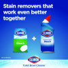 Disinfecting Toilet Bowl Cleaner With Bleach, Rain Clean Scent, 24 Oz Bottle, 2/Pack