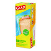 Zipper Food Storage Plastic Sandwich Bags, 6.63 x 5.88, Clear, 50 Bags/Box
