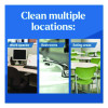 Clorox Pro Ecoclean Glass Cleaner, Unscented, 32 Oz Spray Bottle