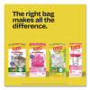 Forceflex Tall Kitchen Drawstring Trash Bags, 13 Gal, Gain Lavender With Febreze Freshness, 10.18 x 9.81, White, 110/Box