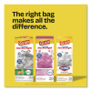 Medium Drawstring Trash Bags With Clorox, 8 Gal, Lemon Fresh Bleach Scent, 0.74 Mil, 23" x 21.63", Gray, 26/Box