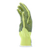 Cutpro Kevlar Gloves, Reversible, 10" Long, Small, Yellow/Black, Pair