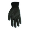 Work Gloves, 10" Long, Large, Black, 12 Pairs