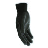 Work Gloves, 10" Long, Large, Black, 12 Pairs
