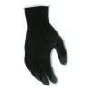 Work Gloves, 10" Long, Large, Black, 12 Pairs
