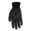 Work Gloves, 10" Long, Medium, Black, 12 Pairs