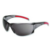 Hulk Hk1 Series Safety Glasses, Smoke/Red Full Frame, Gray Dual Lens