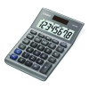 Ms80B 8-Digit Battery And Solar Basic Calculator, Lcd, Silver