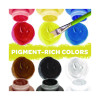 Acrylic Paint Set, Six Assorted Classic Colors, 2 Oz Bottles, 6/Box