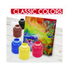 Acrylic Paint Set, Six Assorted Classic Colors, 2 Oz Bottles, 6/Box