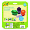 My First Washable Palm Grasp Crayons, Regular Size, 6 Assorted Colors, 6/Pack