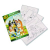 Bluey Giant Coloring Pages, Ages 3 And Up, 18.88 x 12.13 Sheets, 18 Pages