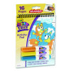 Bluey Color And Erase Reusable Activity Pad, Includes Three Markers, Ages 3 And Up, 16 Pages